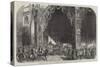 Arrival of the Imperial Procession at Notre Dame-null-Stretched Canvas