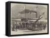 Arrival of the Japanese Embassy at Washington-null-Framed Stretched Canvas