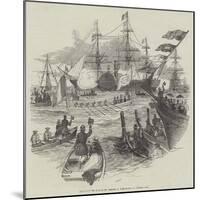 Arrival of the King of the French, at Portsmouth, on Tuesday Last-null-Mounted Giclee Print