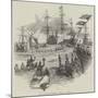 Arrival of the King of the French, at Portsmouth, on Tuesday Last-null-Mounted Giclee Print