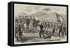 Arrival of the King of the Greeks at Athens, His Majesty Reviewing the National Guard-null-Framed Stretched Canvas