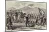 Arrival of the King of the Greeks at Athens, His Majesty Reviewing the National Guard-null-Mounted Giclee Print