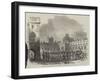 Arrival of the London Corporation Procession in the Great Quadrangle, Windsor Castle-null-Framed Giclee Print