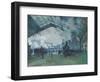 Arrival of the Normandy Train, Gare Saint-Lazare, 1877-Claude Monet-Framed Art Print