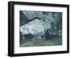 Arrival of the Normandy Train, Gare Saint-Lazare by Claude Monet-Claude Monet-Framed Giclee Print