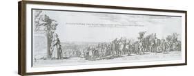 Arrival of the Polish Ambassador to Rome in 1633-null-Framed Premium Giclee Print