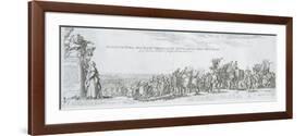 Arrival of the Polish Ambassador to Rome in 1633-null-Framed Giclee Print