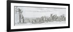 Arrival of the Polish Ambassador to Rome in 1633-null-Framed Giclee Print