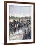 Arrival of the President of the Republic, Military Review, 14th July 1891-Henri Meyer-Framed Giclee Print