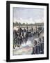 Arrival of the President of the Republic, Military Review, 14th July 1891-Henri Meyer-Framed Giclee Print