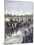 Arrival of the President of the Republic, Military Review, 14th July 1891-Henri Meyer-Mounted Giclee Print