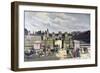 Arrival of the President of the Republique, Château De Fontainebleau, 1892-Henri Meyer-Framed Giclee Print