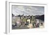 Arrival of the President of the Republique, Château De Fontainebleau, 1892-Henri Meyer-Framed Giclee Print