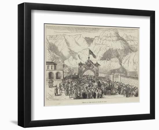 Arrival of the Prince of Wales at Aden-null-Framed Giclee Print