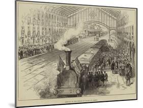 Arrival of the Prince of Wales at Lisbon-null-Mounted Giclee Print