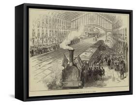 Arrival of the Prince of Wales at Lisbon-null-Framed Stretched Canvas