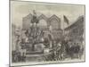 Arrival of the Prince of Wales at the Bethnal-Green Museum-null-Mounted Giclee Print