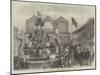Arrival of the Prince of Wales at the Bethnal-Green Museum-null-Mounted Giclee Print