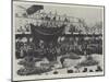 Arrival of the Prince of Wales to Lay the Foundation-Stone of a New Pier at Cannes-null-Mounted Giclee Print