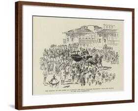 Arrival of the Queen at Florence-null-Framed Giclee Print