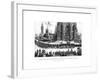 Arrival of the Queen at Westminster Abbey, London, 21 June, 1887-null-Framed Giclee Print