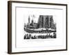 Arrival of the Queen at Westminster Abbey, London, 21 June, 1887-null-Framed Giclee Print