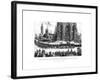 Arrival of the Queen at Westminster Abbey, London, 21 June, 1887-null-Framed Giclee Print