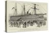 Arrival of the Seventeenth Lancers from India-null-Stretched Canvas