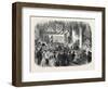 Arrival of the Sultan of Turkey at Paris-null-Framed Giclee Print