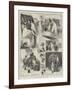 Arrival of the White Elephant from Burmah-Alfred Courbould-Framed Giclee Print