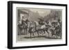 Arrivals for the Horse Show at the Agricultural Hall, Islington-Harden Sidney Melville-Framed Giclee Print