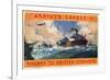Arrived Safely - Thanks to British Convoys, WW2-null-Framed Premium Giclee Print