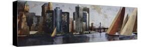 Arriving at Manhattan-Marti Bofarull-Stretched Canvas