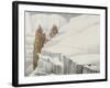 Arriving at the Grand Mulets-null-Framed Giclee Print