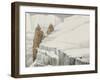 Arriving at the Grand Mulets-null-Framed Giclee Print