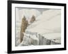 Arriving at the Grand Mulets-null-Framed Giclee Print