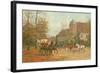 Arriving for the Hunt, 19th Century-G. Koch-Framed Giclee Print