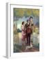 Arriving Home-Newell Convers Wyeth-Framed Giclee Print