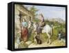 Arriving Home-Isaac Henzell-Framed Stretched Canvas