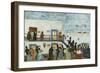 Arriving to Church; Llegando De La Iglesia-Pedro Figari-Framed Giclee Print