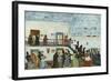 Arriving to Church; Llegando De La Iglesia-Pedro Figari-Framed Giclee Print