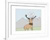 Arrogant Stag-Reza Farazmand-Framed Art Print