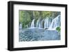 Arrow Bamboo Lake Waterfalls, Jiuzhaigou National Park, Sichuan Province, China, Asia-G & M Therin-Weise-Framed Photographic Print