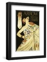 Arrow Dress Collars and Shirts-Joseph Christian Leyendecker-Framed Art Print