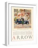 Arrow, Magazine Advertisement, USA, 1929-null-Framed Giclee Print