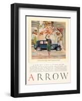 Arrow, Magazine Advertisement, USA, 1929-null-Framed Giclee Print