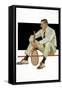 Arrow Man-Joseph Christian Leyendecker-Framed Stretched Canvas