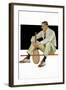 Arrow Man-Joseph Christian Leyendecker-Framed Art Print