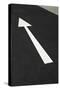Arrow Marking on Road-Chris Henderson-Stretched Canvas