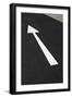 Arrow Marking on Road-Chris Henderson-Framed Photographic Print